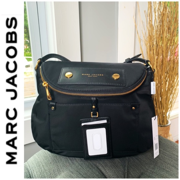 NWT Marc Jacobs preppy large crossbody black - Picture 2 of 7